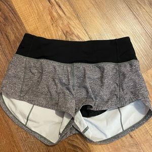 lululemon grey speed ups